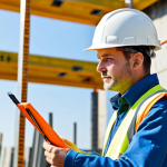 **

"A construction safety engineer, fully clothed in a high-visibility vest and hard hat, inspecting scaffolding on a construction site, appropriate content, daytime, bright sunlight, perfect anatomy, correct proportions, professional photography, safe for work, modest clothing, family-friendly."

**