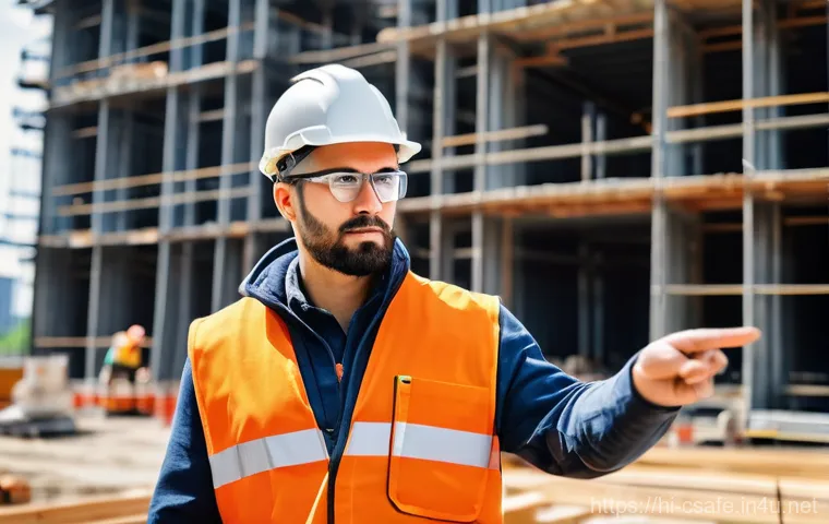 건설안전기사 자격증으로 현장 경험 활용하기 - **Prompt 1: Modern Construction Safety Engineer Utilizing Digital Tools**
    "A diverse group of co...