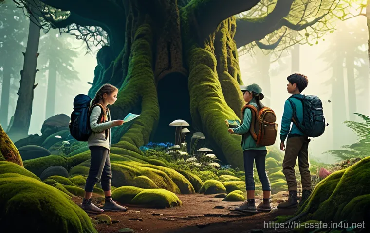건설안전기사 공부를 위한 효과적인 환경 설정 - Prompt 1: "Enchanted Forest Adventure"**