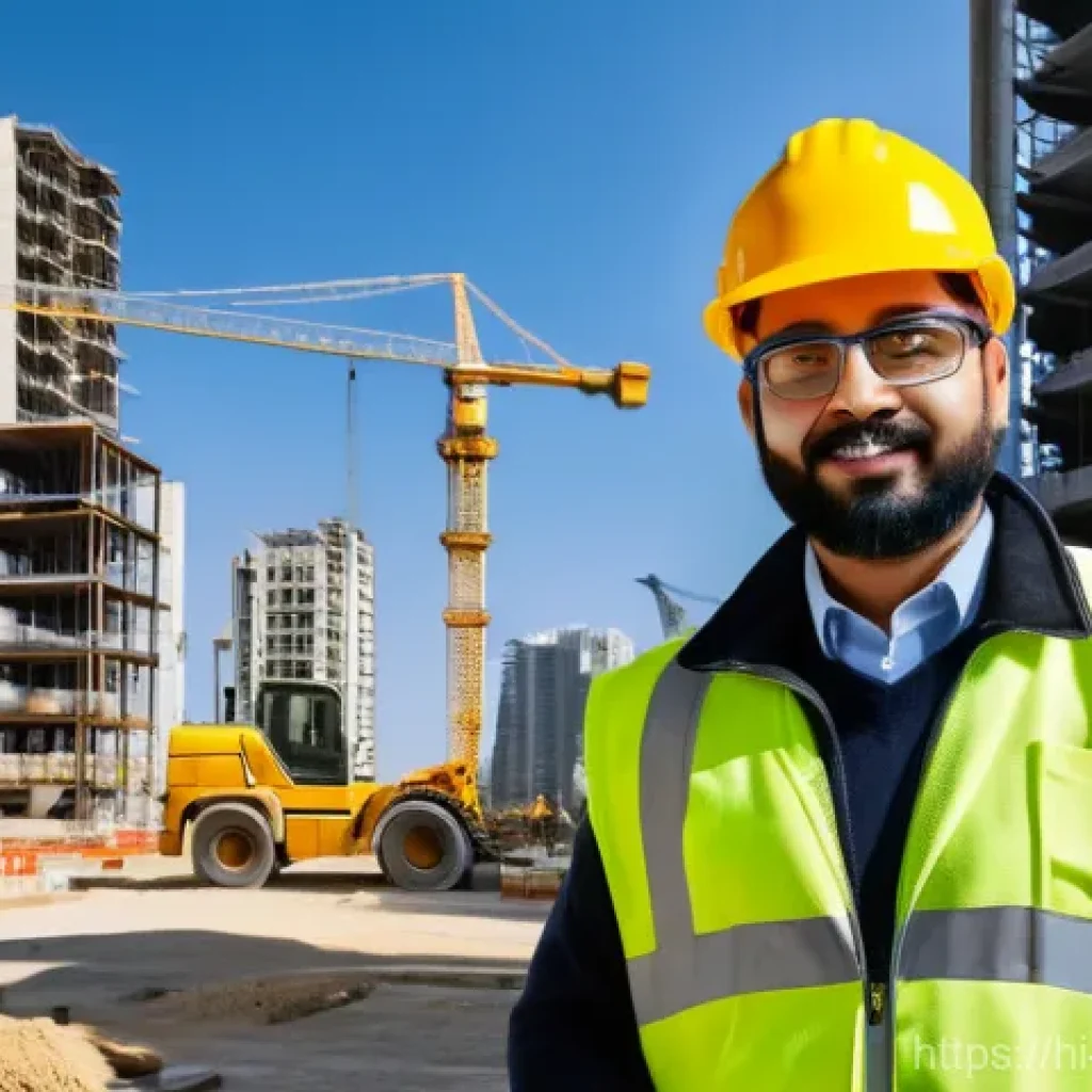 건설안전기사 자격증 취득 후 창업 사례 - **Image Prompt: Construction Safety Engineer on Site Inspection**
"A confident, diverse male or ...
